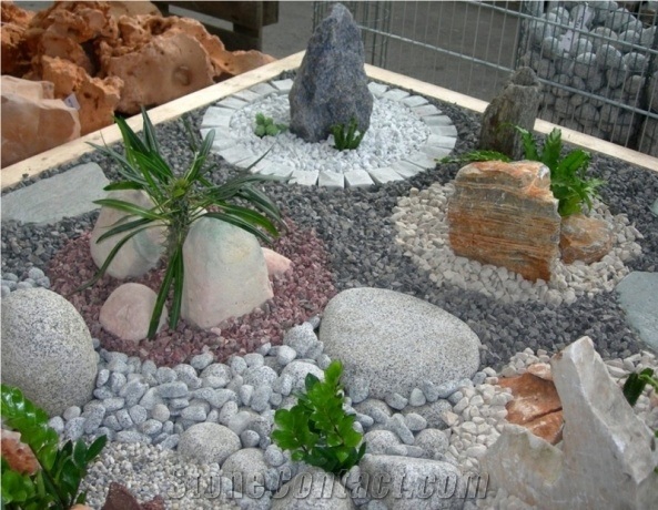 White Dolomite Pebble Stone,Crushed Stone