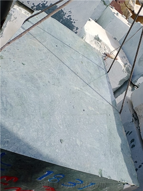Rajasthan Green Marble Block, India Green Marble