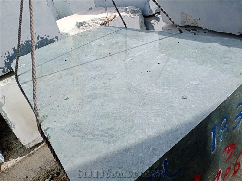 Rajasthan Green Marble Block, India Green Marble
