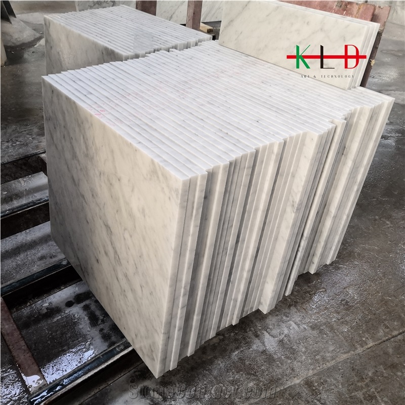 Bianco Carrara Campanili Marble Tiles,Cut to Size
