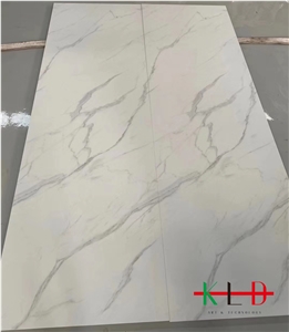 China Calacatta White Sintered Stone Slabs