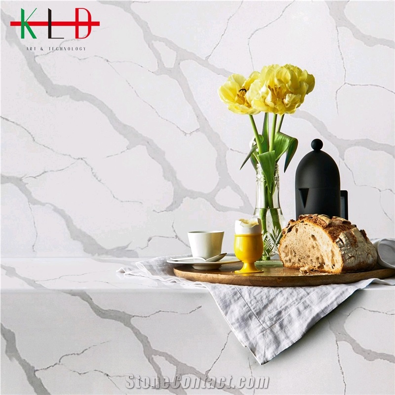 China Calacatta White Sintered Stone Slabs