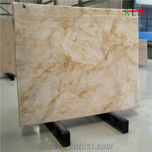 Guangxi New Amber Onyx Slabs,China Golden Topaz