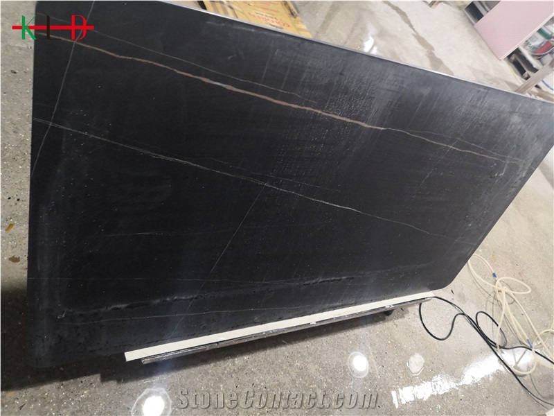 Lauren Black Sintered Stone Table Tops