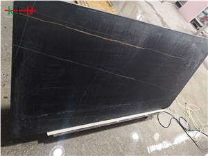 Lauren Black Sintered Stone Table Tops