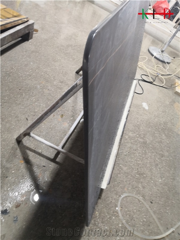 Lauren Black Sintered Stone Table Tops