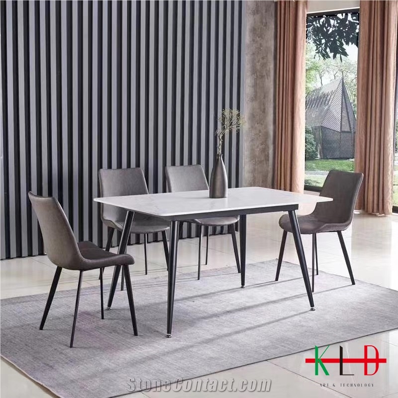Sintered Stone Calacatta Table Work Tops,Cafe Desk