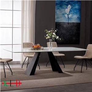 Sintered Stone Calacatta Table Work Tops,Cafe Desk