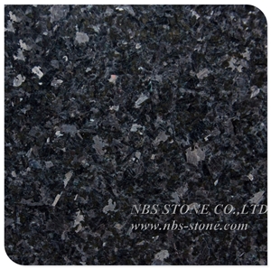Angola Black Granite Kitchen Top Prefab
