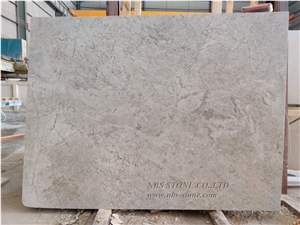 Beige Marble Tundra Grey Slab Flooring Tile