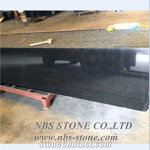 Black Galaxy Granite Slabs