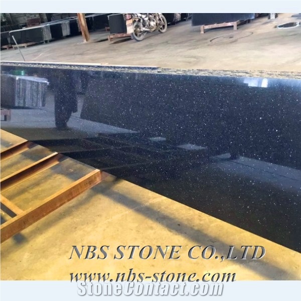 Black Galaxy Granite Slabs