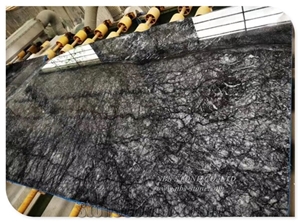 Black Marble Forest Dark Slab White Wall Tile