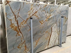 Blue Quartzite Blue Roma Luxury Exotic Slab