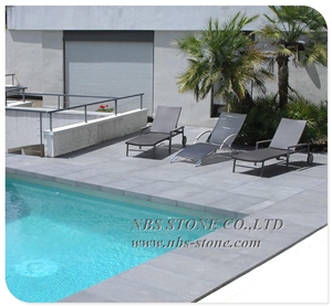 China Basalt Stone Volcanic Rock Paver for Pool Cop