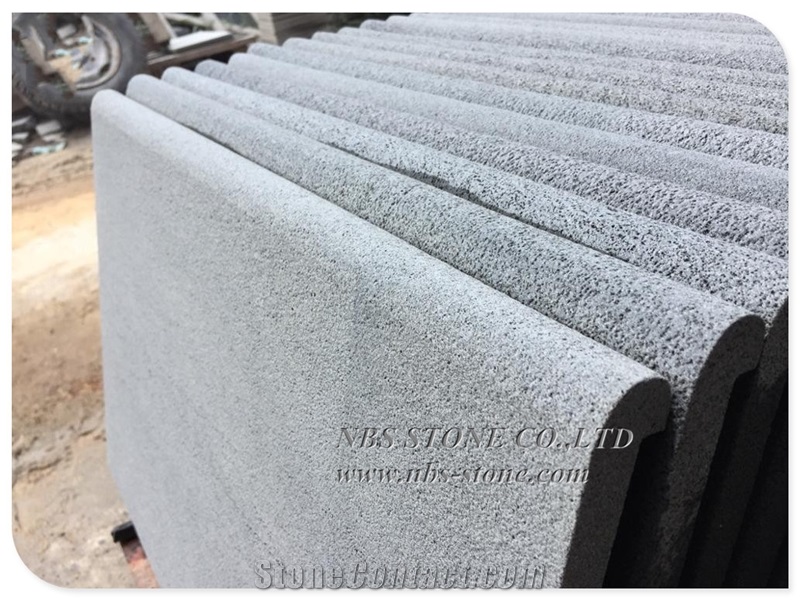 China Basalt Stone Volcanic Rock Paver for Pool Cop