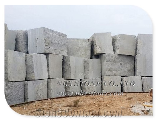 G341 Granite Blocks Grey Granite Quarry