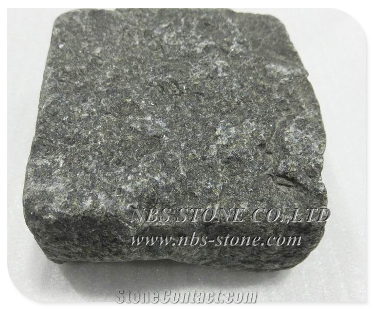 G684 Black Granite Cube Stone Paving Stone Cobble