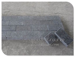 G684 Black Granite Cube Stone Paving Stone Cobble