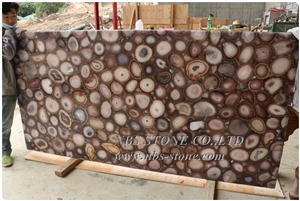 Grey Semiprecious Stone for Countertop Large Agate