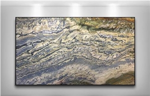 High-End Stone Azul Avatar Blue Granite Slabs