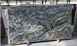 High-End Stone Azul Avatar Blue Granite Slabs