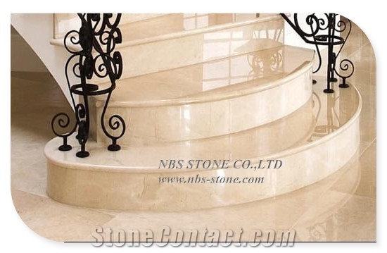 Marble Stair Tread Riser Interior Step Tread