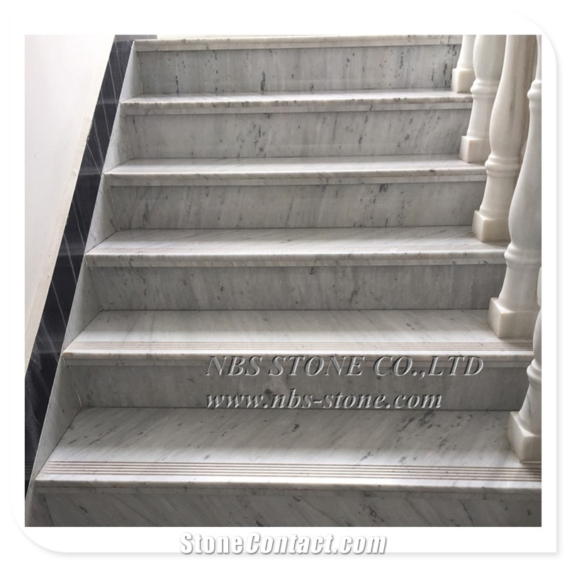 Marble Stair Tread Riser Interior Step Tread