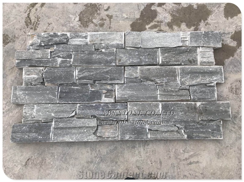 Natural Blue Color Stone Wall Stone Panel Loose