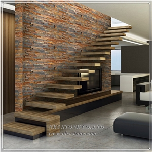 Natural Culture Stone Rusty Stone Slate for Wall