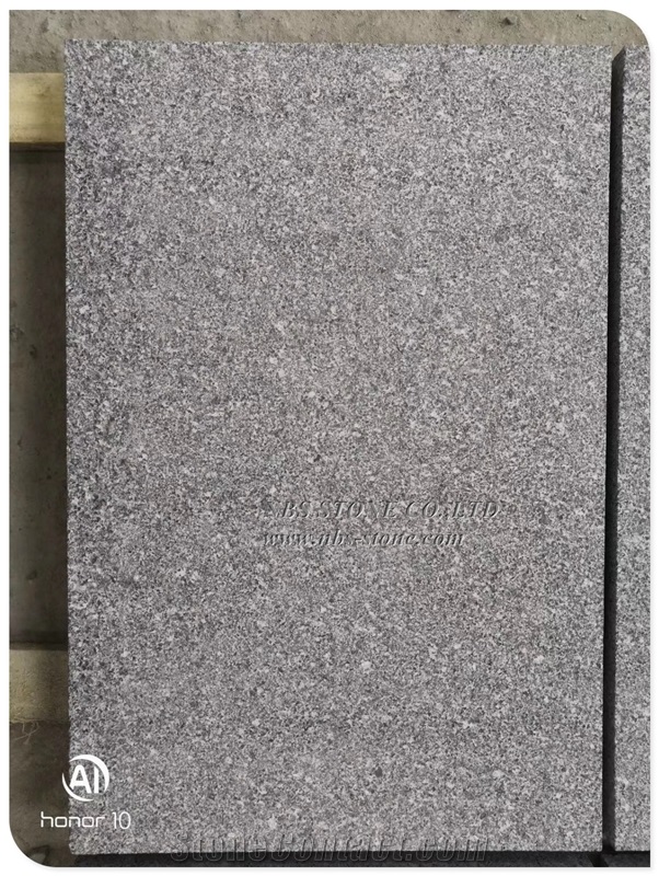 Padang Dark Grey G654 Granite Tile,Flamed G654