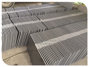 Padang Dark Grey G654 Granite Tile,Flamed G654