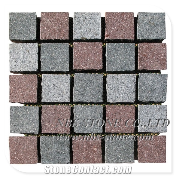 Paving Stones Granite Cubes Fan Paver Walkway