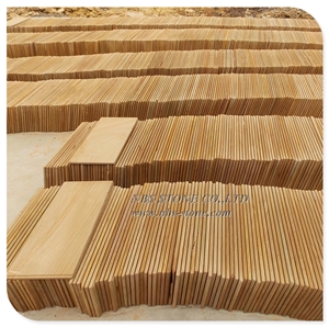 Quarry-Owner Supply Wooden Yellow Sandstone Slab