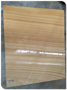 Quarry-Owner Supply Wooden Yellow Sandstone Slab