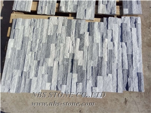 Split White Natural Stacked Ledge Culture Stone