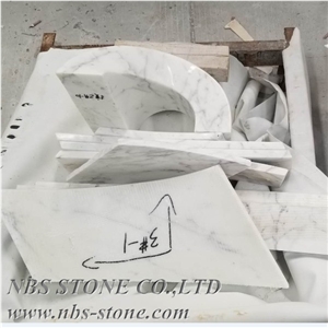 White Marble Irregular Types