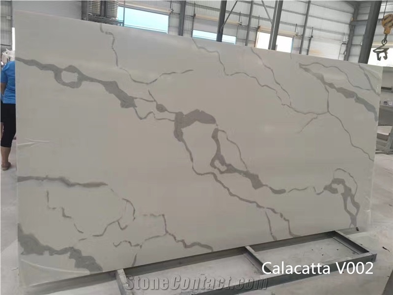 Artificial Quartz Stone Bianco Calacatta