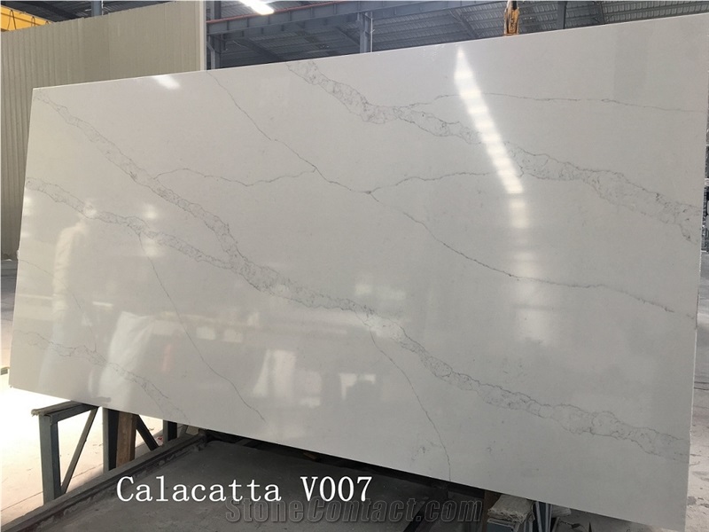 Artificial Quartz Stone Bianco Calacatta