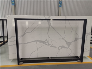 Bianco Calacatta Artificial Quartz for Countertop