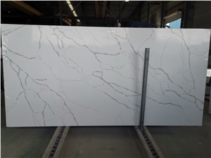 Bianco Calacatta Artificial Quartz for Countertop