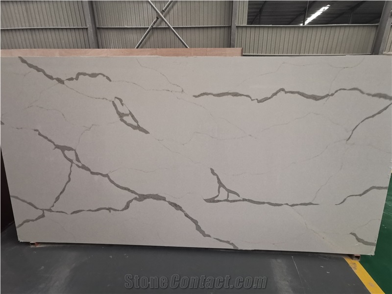 Bianco Calacatta Artificial Quartz for Wall Tile