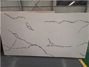 Bianco Calacatta Artificial Quartz for Wall Tile