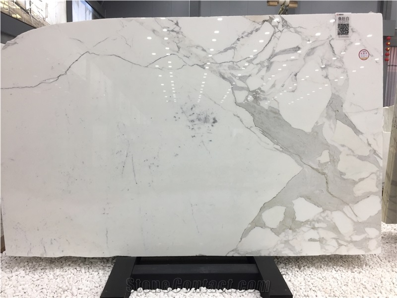 Calacatta Bianco Marble for Wall Cladding