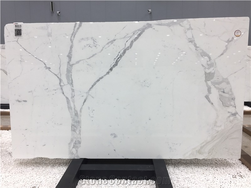Calacatta Bianco Marble for Wall Cladding