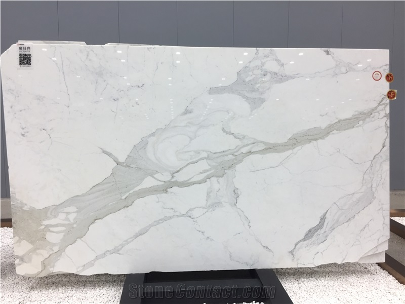 Calacatta Bianco Marble for Wall Cladding