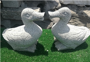 Small Animal Sculpture Status in Granite