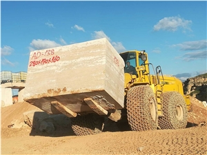 Light Travertine Blocks