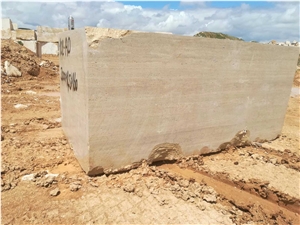 Light Travertine Blocks