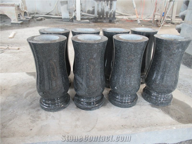 Beida Green Granite Western Style Cross Tombstones
